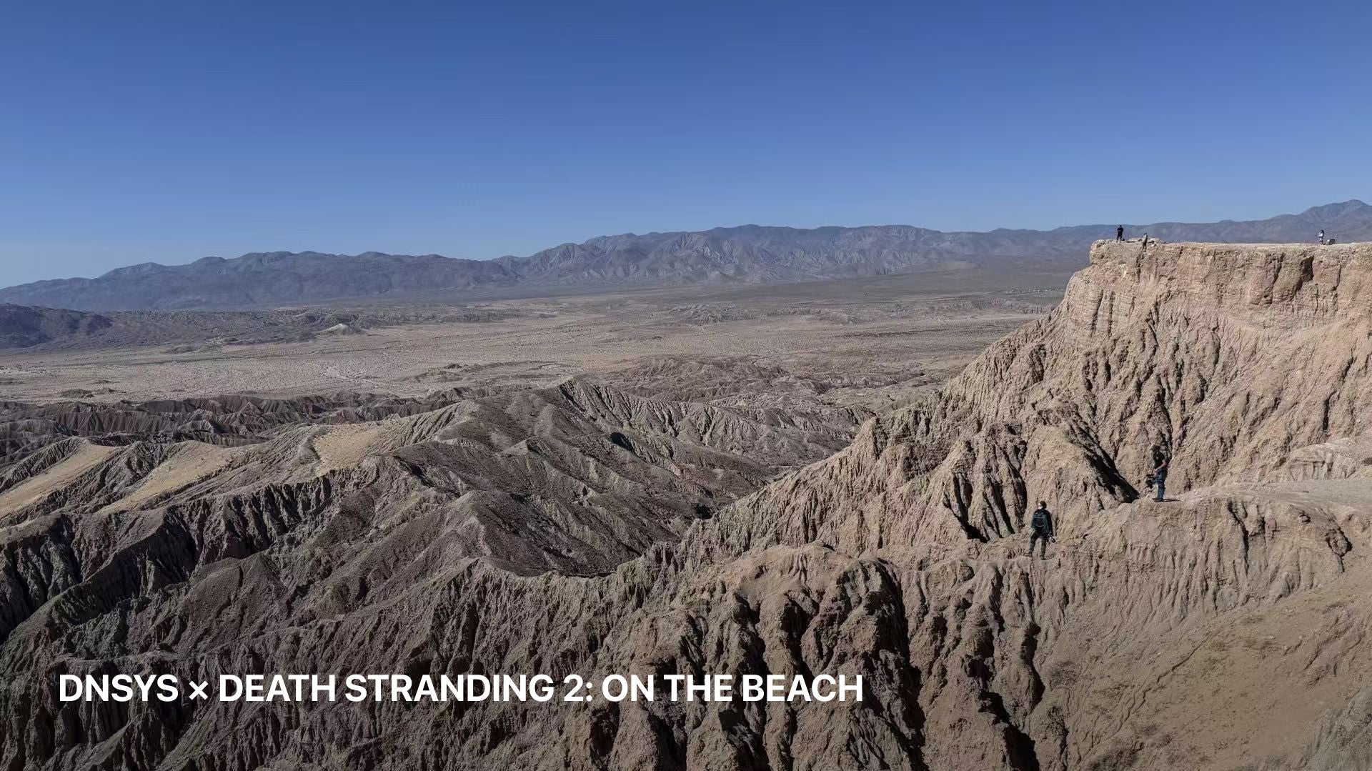 DNSYS X DEATH STRANDING 2: ON THE BEACH CONNECTS WITH THE OUTDOORS