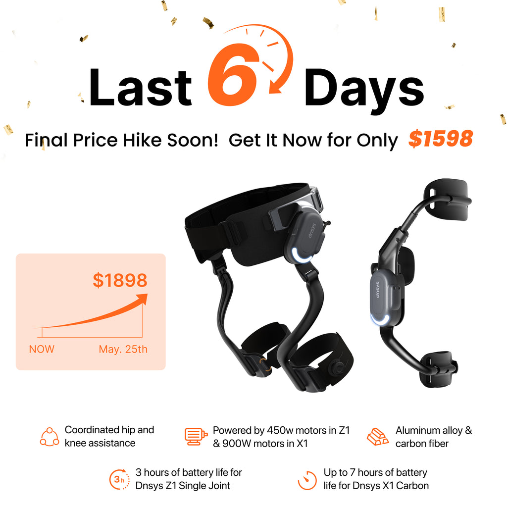 Dnsys X1 Exoskeleton: Every Step Is A Leap Forward