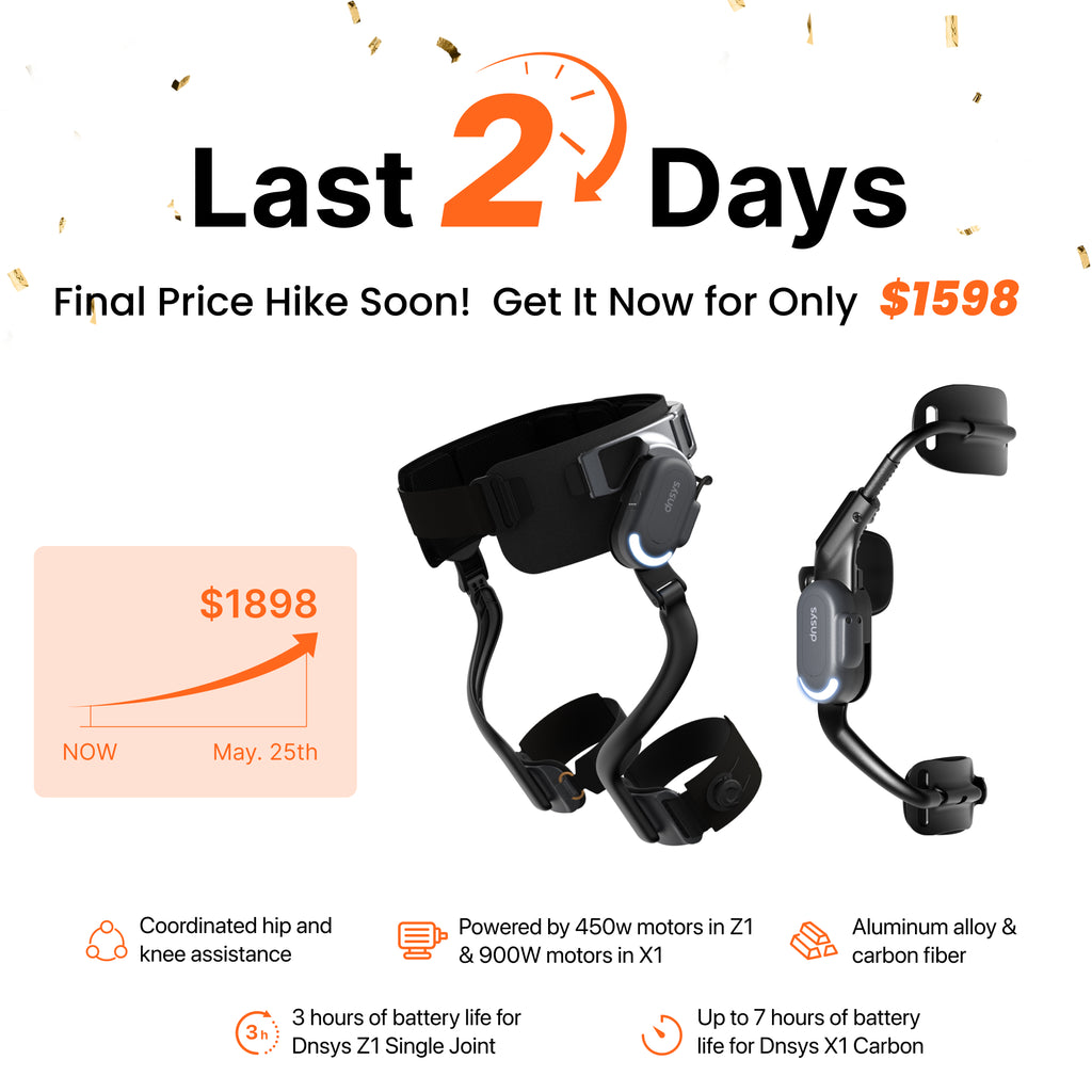 Dnsys X1 Exoskeleton: Every Step Is A Leap Forward