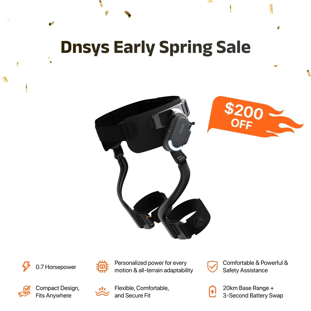 Dnsys X1 Exoskeleton: Every Step Is A Leap Forward