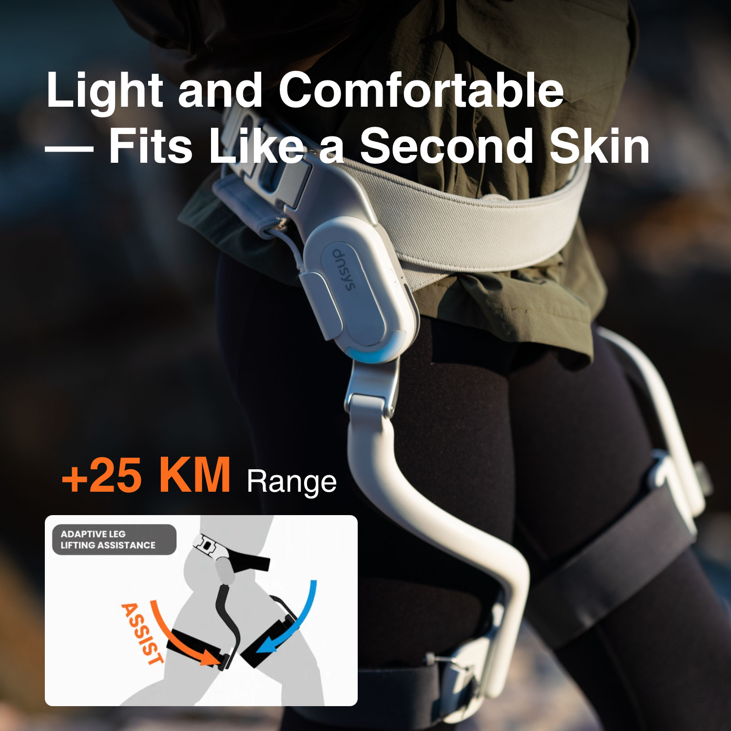 Dnsys X1 Exoskeleton: Every Step Is A Leap Forward——Carbon, Carbon Pro（ON PREORDER）