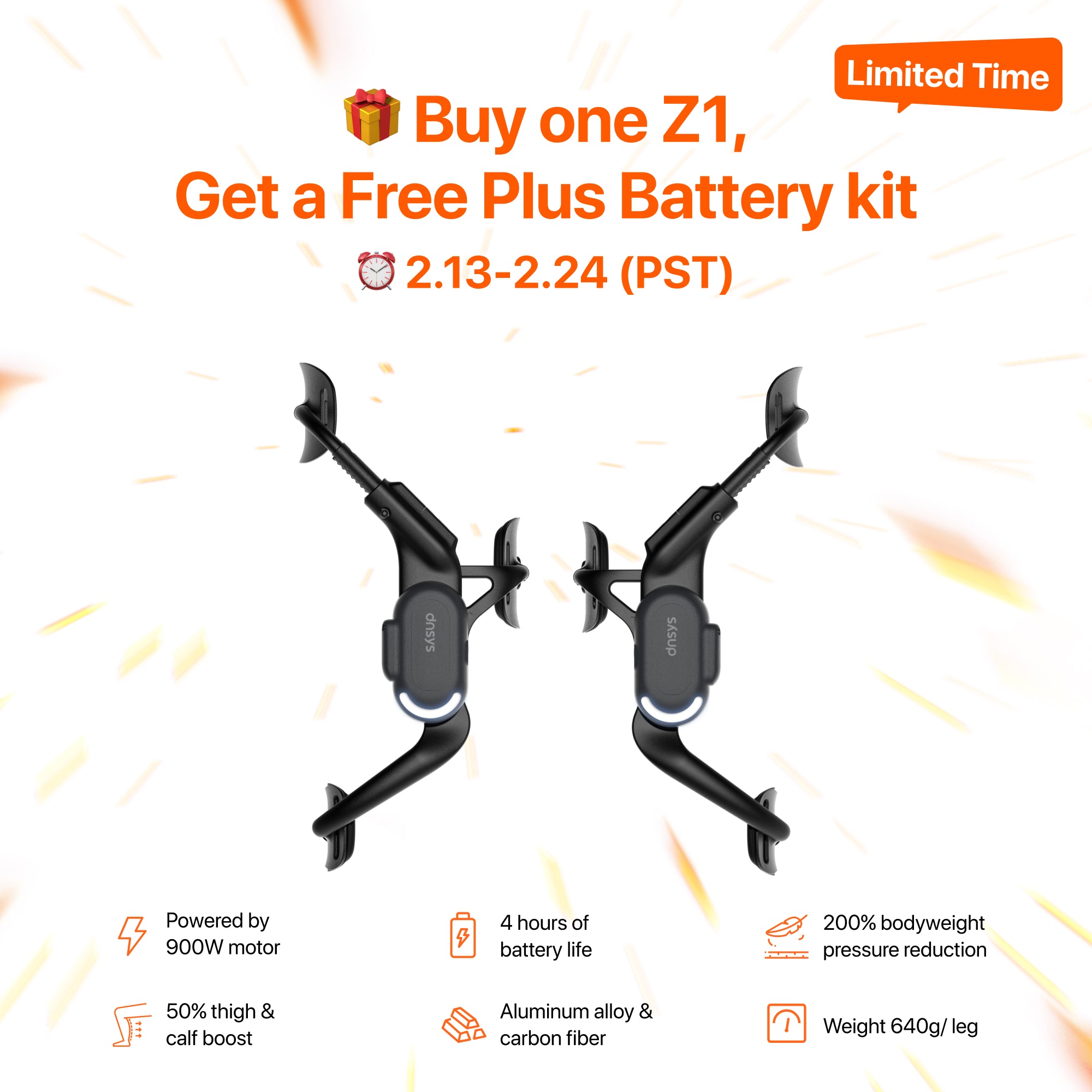 Dnsys Z1 Exoskeleton: Every Step Is A Leap Forward (On Preorder)