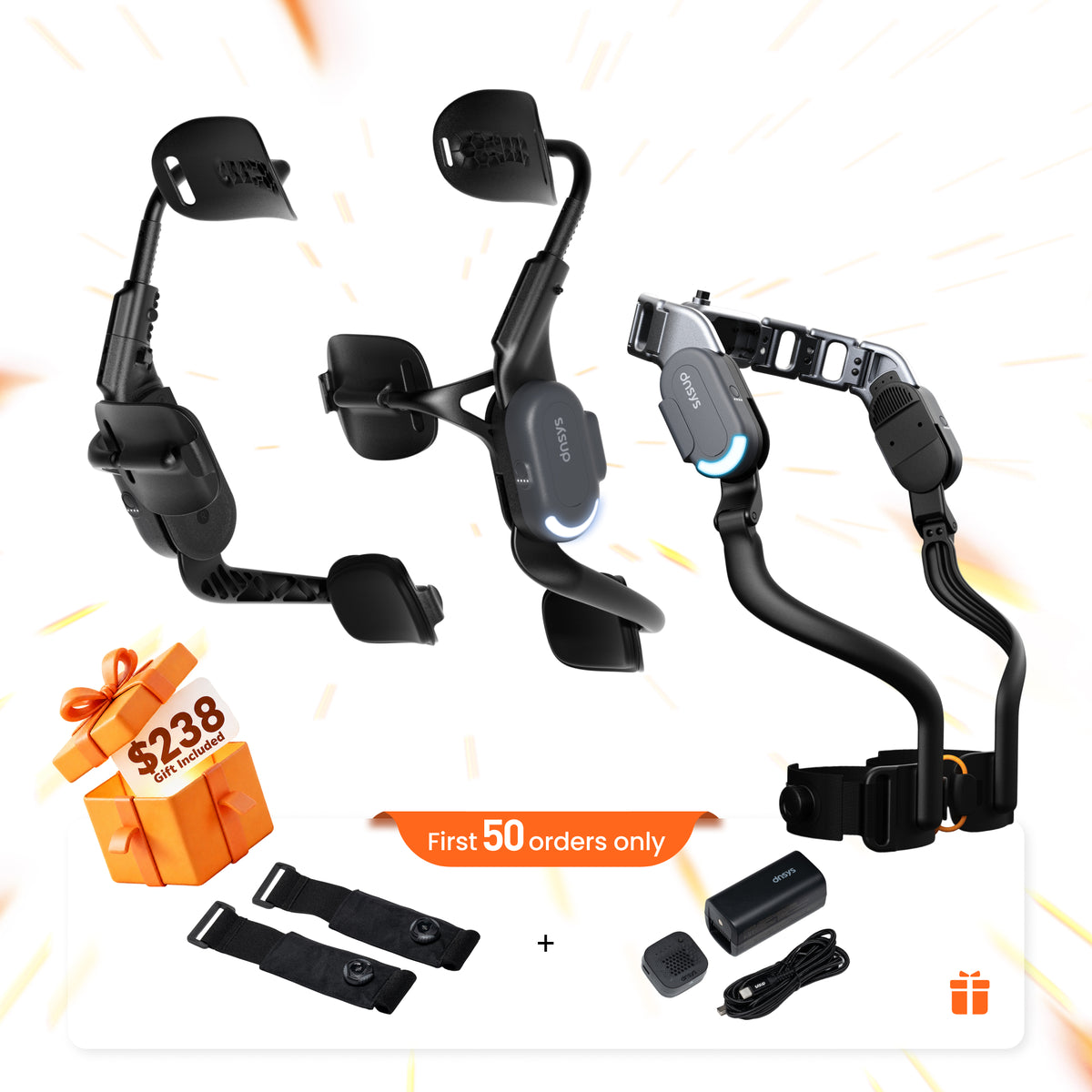 Dnsys Z1 Knee Exoskeleton: Every Step Is A Leap Forward