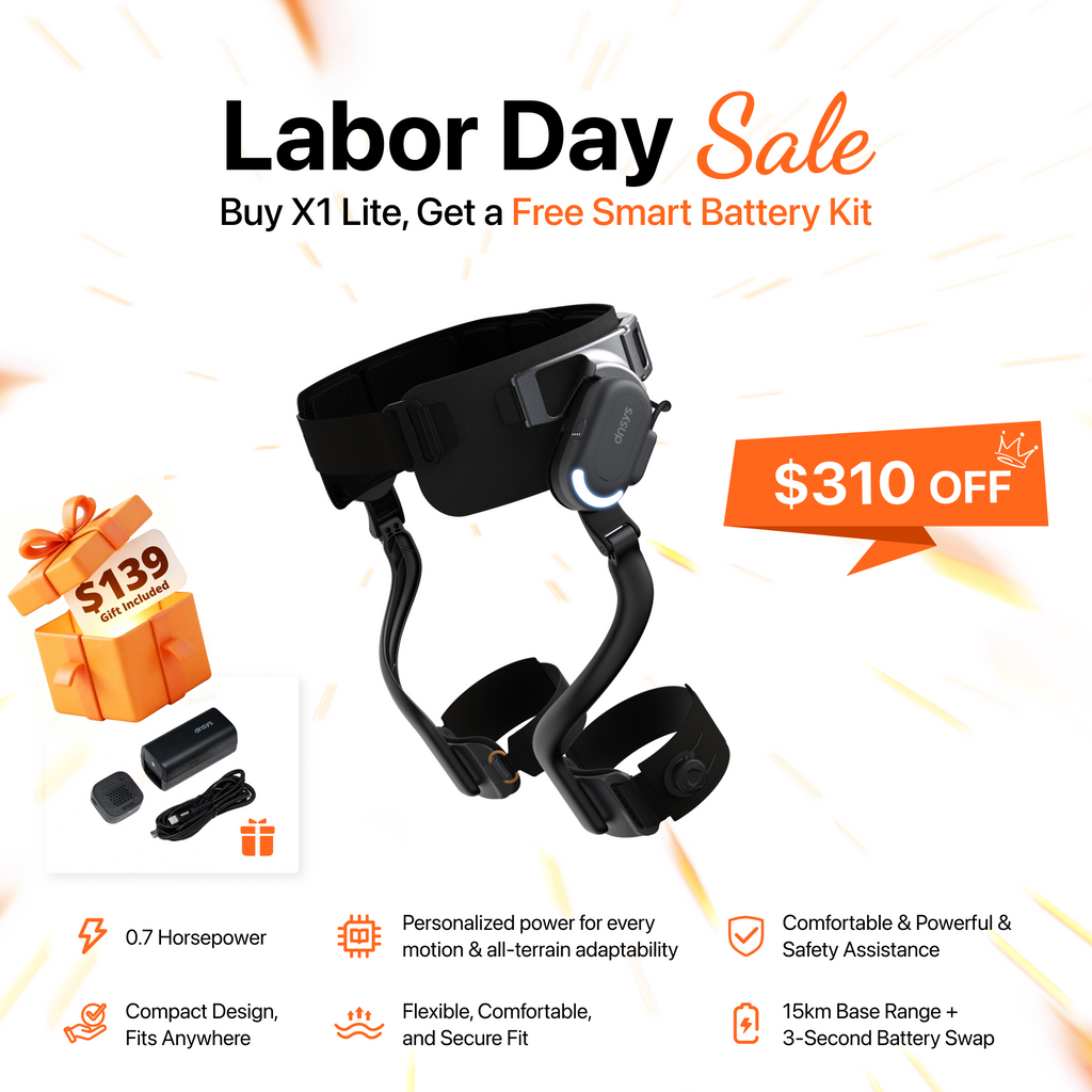 Dnsys X1 Hip Exoskeleton: Every Step Is A Leap Forward