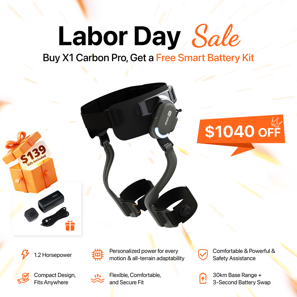 Dnsys X1 Hip Exoskeleton: Every Step Is A Leap Forward