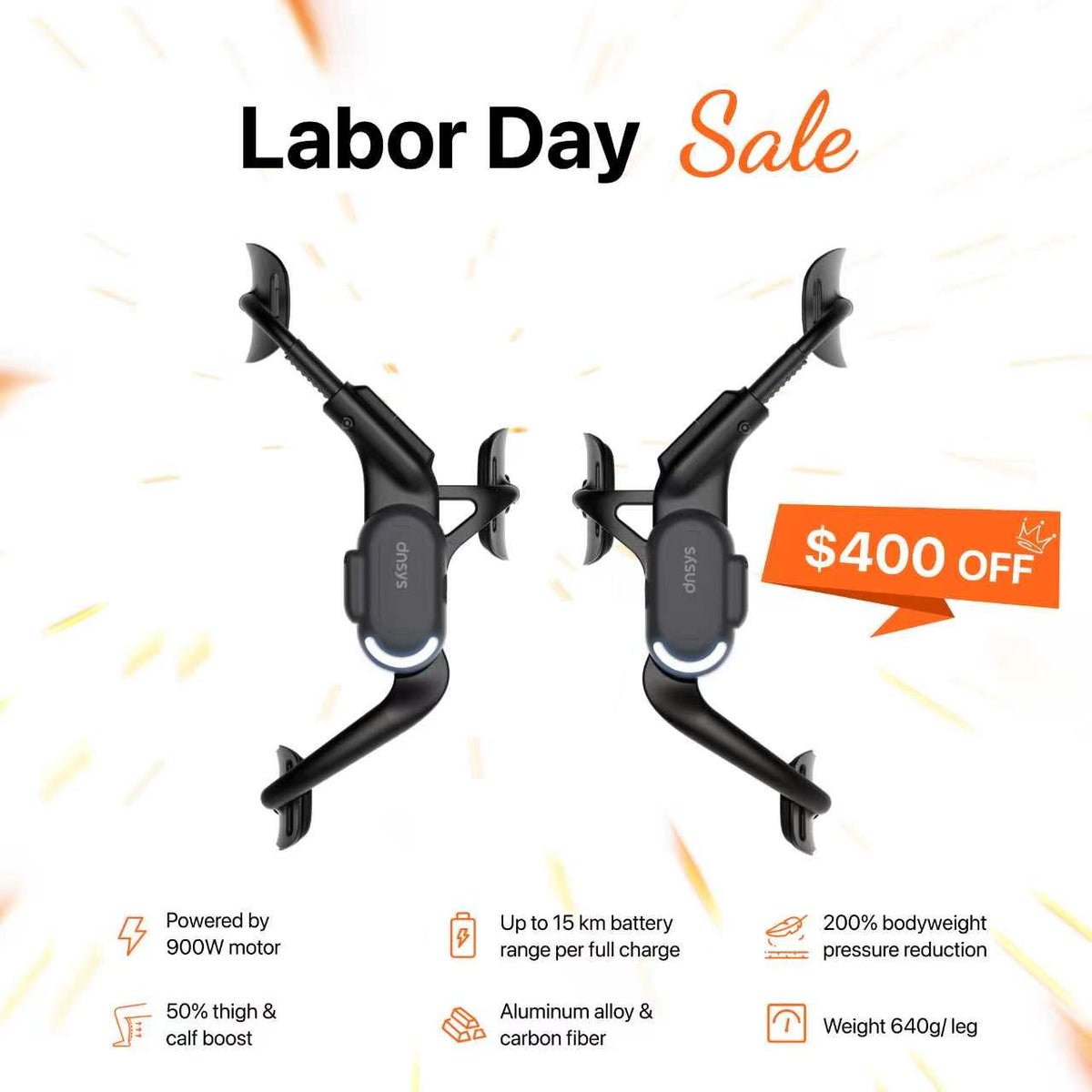 Dnsys Z1 Knee Exoskeleton: Every Step Is A Leap Forward