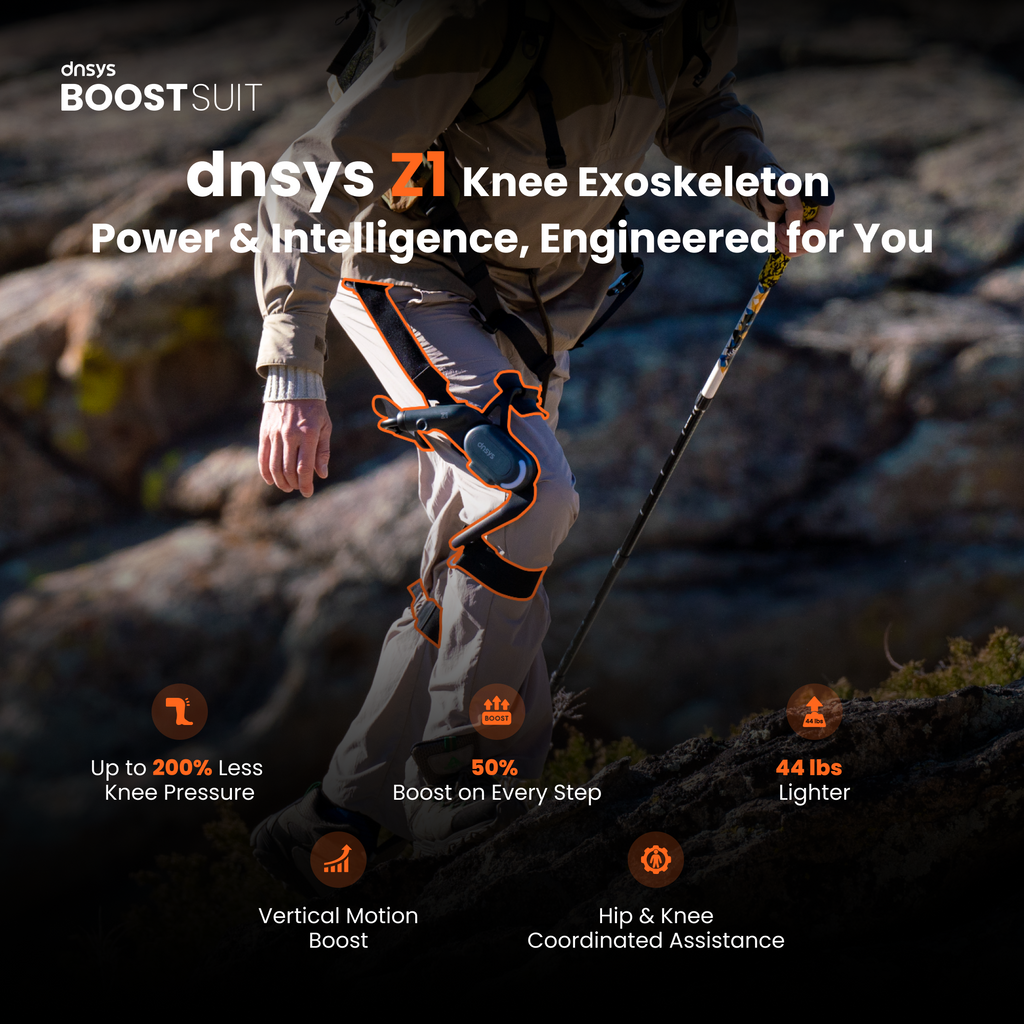 Dnsys Z1 Knee Exoskeleton: Every Step Is A Leap Forward
