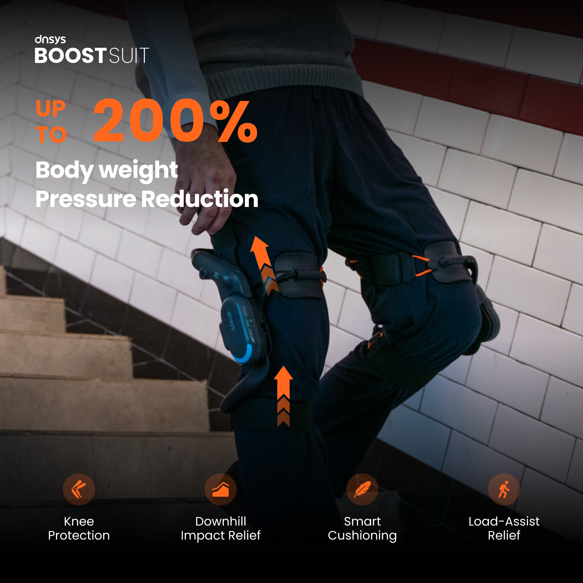 Dnsys Z1 Knee Exoskeleton: Every Step Is A Leap Forward