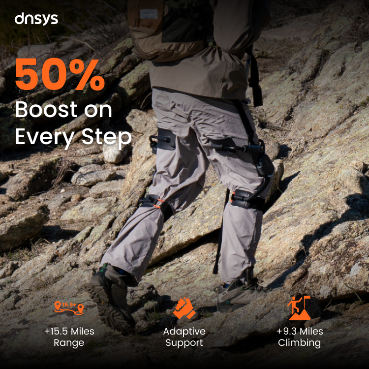 Dnsys Z1 Knee Exoskeleton: Every Step Is A Leap Forward