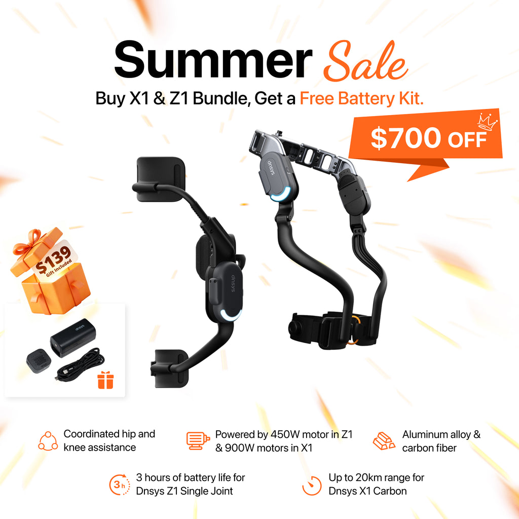 Dnsys X1 Exoskeleton: Every Step Is A Leap Forward