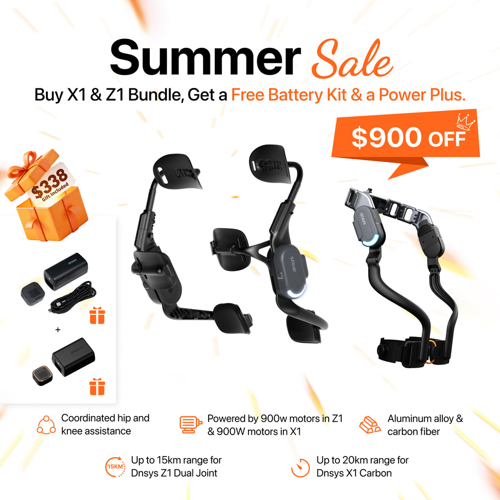 Dnsys X1 Exoskeleton: Every Step Is A Leap Forward