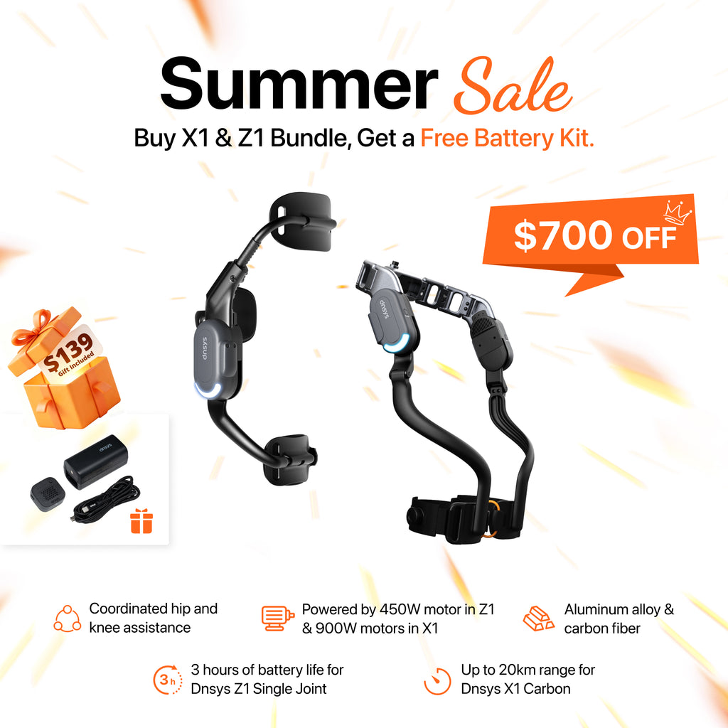 Dnsys X1 Exoskeleton: Every Step Is A Leap Forward
