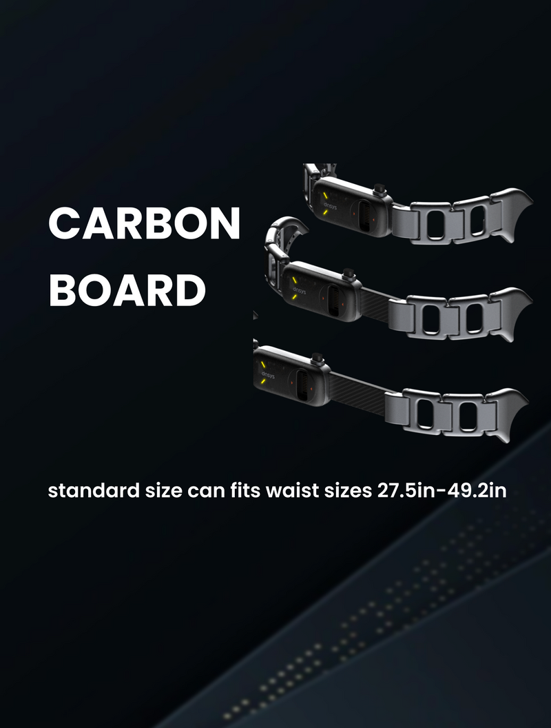 Adjustable Waist Carbon Plate