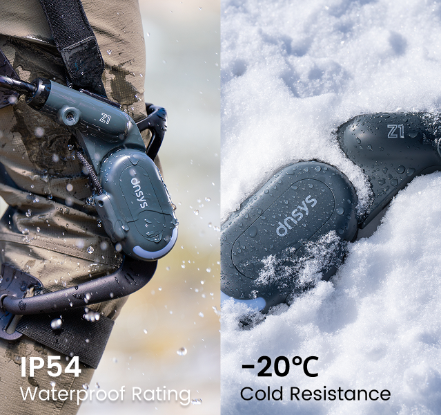 DNSYS Z1 IP54 weather resistance