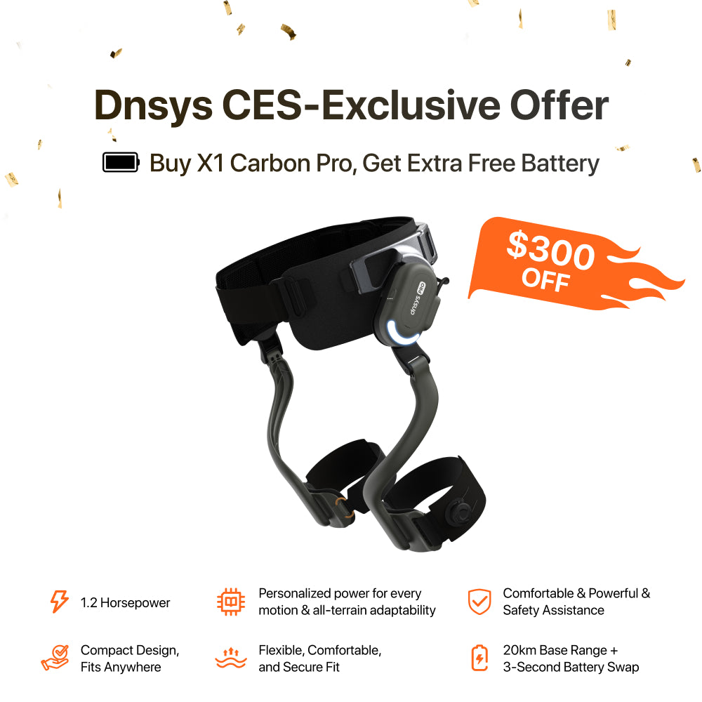 Dnsys X1 Exoskeleton: Every Step Is A Leap Forward