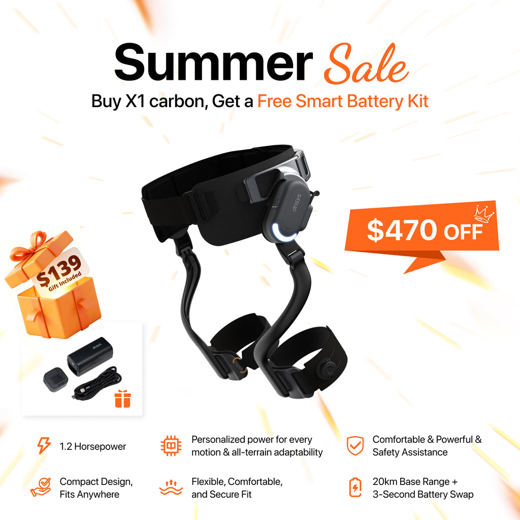 Dnsys X1 Exoskeleton: Every Step Is A Leap Forward