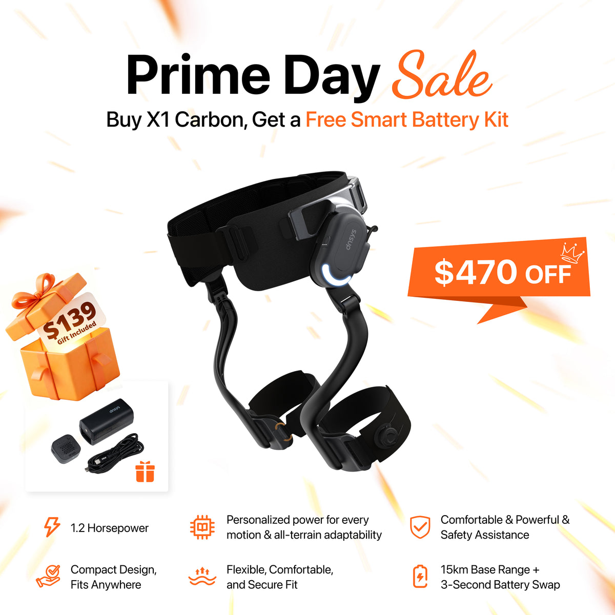 Dnsys X1 Hip Exoskeleton: Every Step Is A Leap Forward